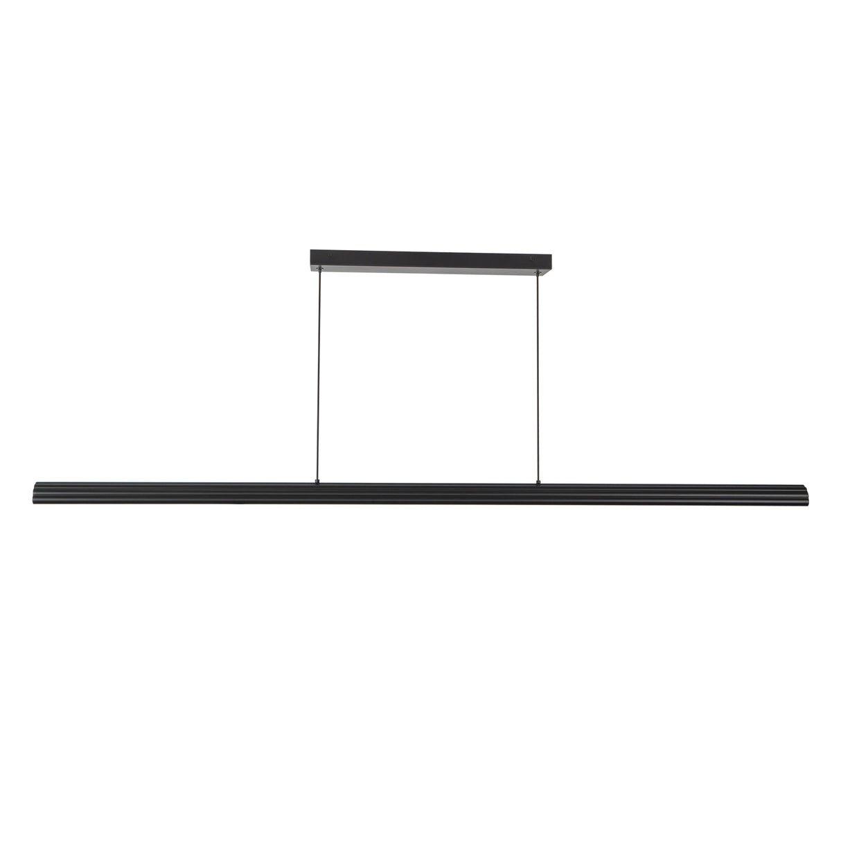 Jacob Linear LED Pendant 60", Matte Black