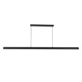 Jacob Linear LED Pendant 60", Matte Black