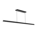 Jacob Linear LED Pendant 60", Matte Black