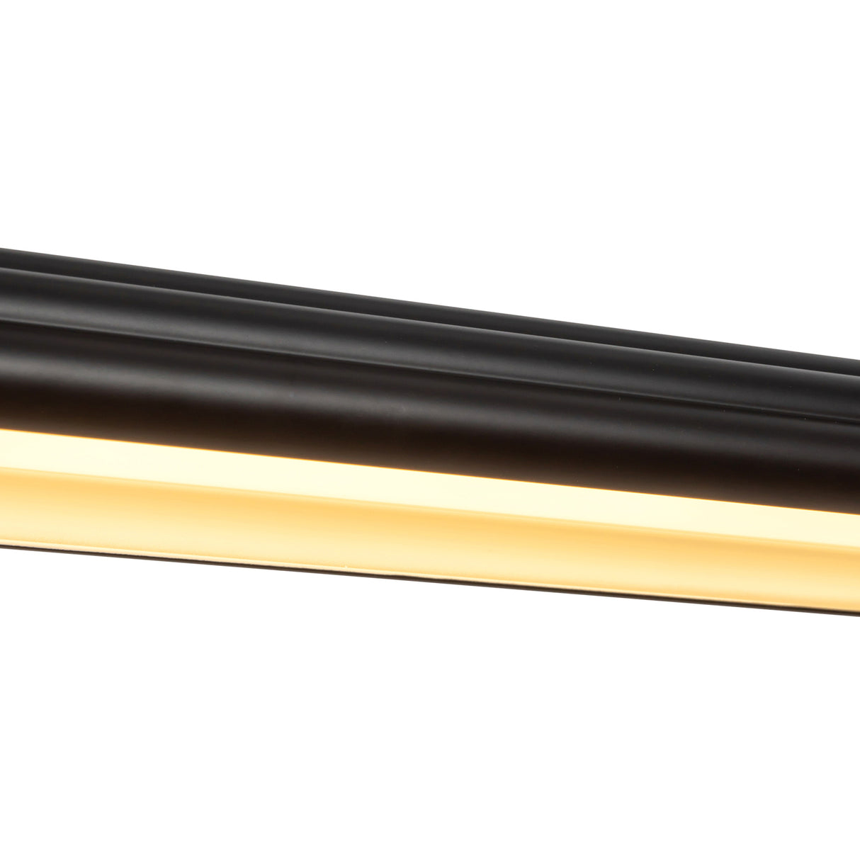 Jacob Linear LED Pendant 60", Matte Black