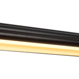 Jacob Linear LED Pendant 60", Matte Black