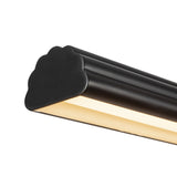 Jacob Linear LED Pendant 60", Matte Black