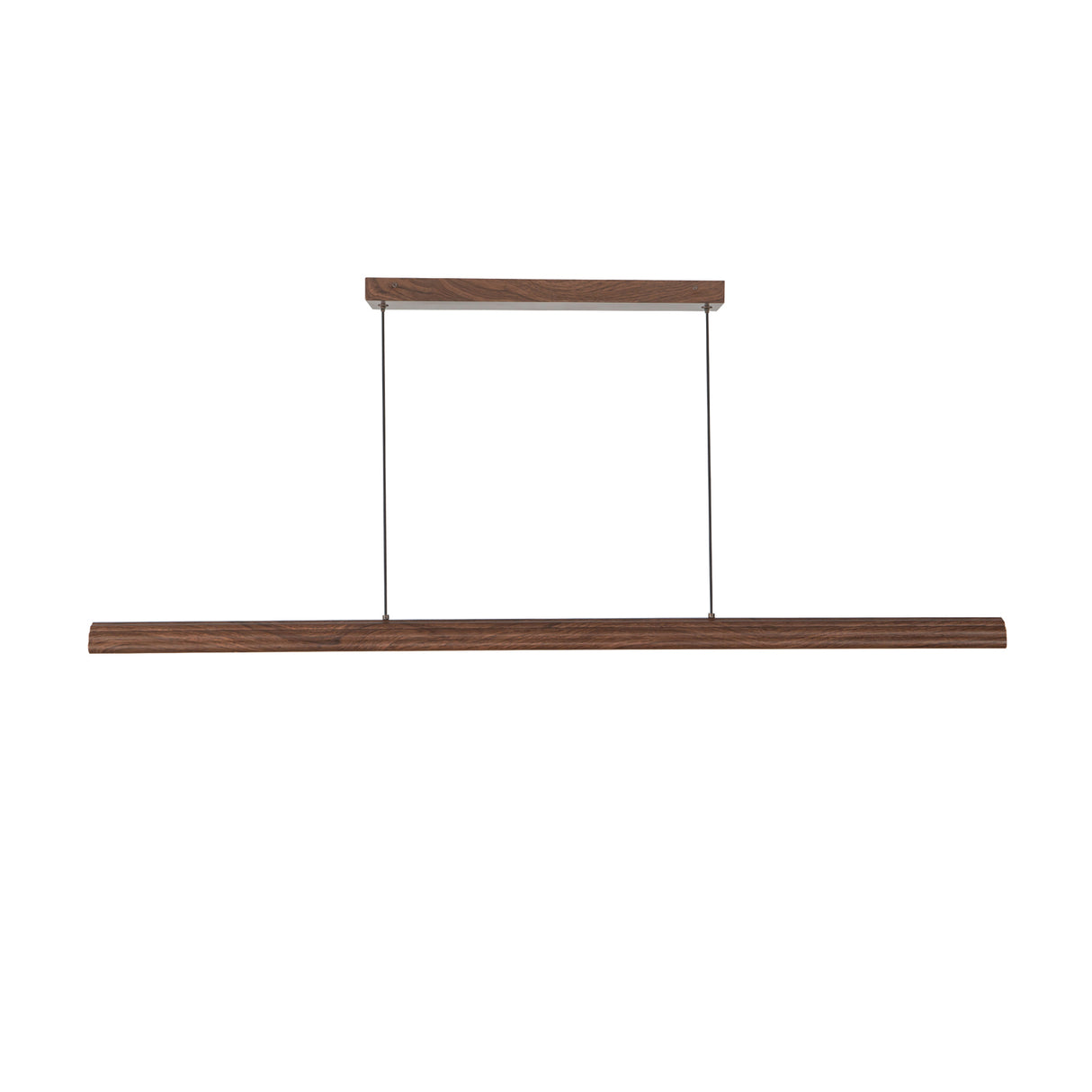 Jacob Linear LED Pendant 48", Walnut