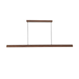 Jacob Linear LED Pendant 48", Walnut