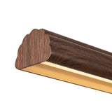 Jacob Linear LED Pendant 48", Walnut