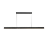 Jacob Linear LED Pendant 48", Matte Black