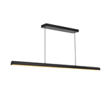 Jacob Linear LED Pendant 48", Matte Black