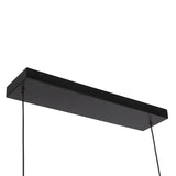 Jacob Linear LED Pendant 48", Matte Black