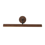 Jacob LED Picture Light 24", Walnut