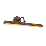 Jacob LED Picture Light 24", Walnut