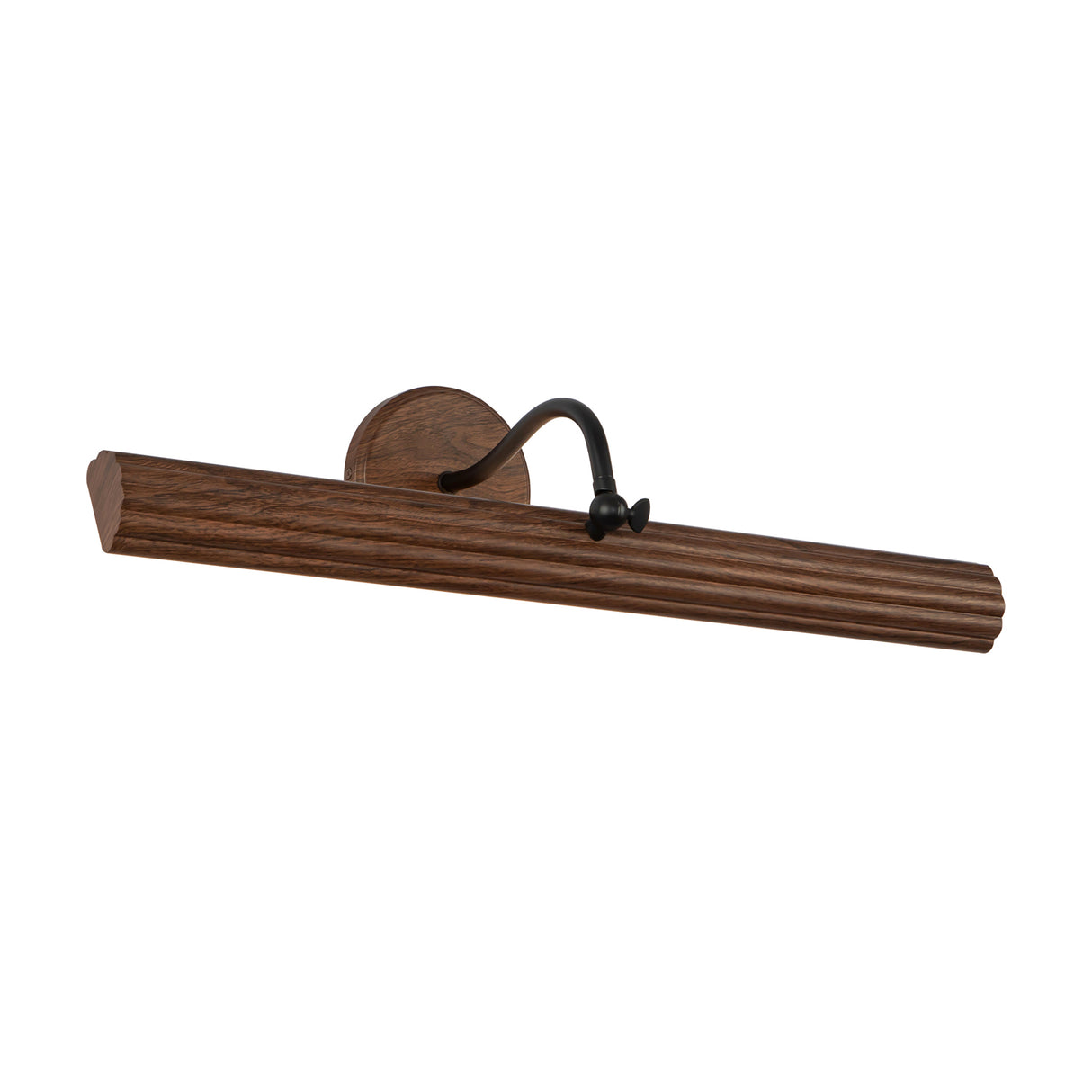 Jacob LED Picture Light 24", Walnut