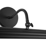Jacob LED Picture Light 24", Matte Black