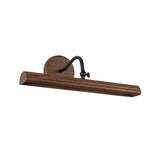 Jacob LED Picture Light 18", Walnut