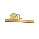 Jacob LED Picture Light 18", Brushed Brass