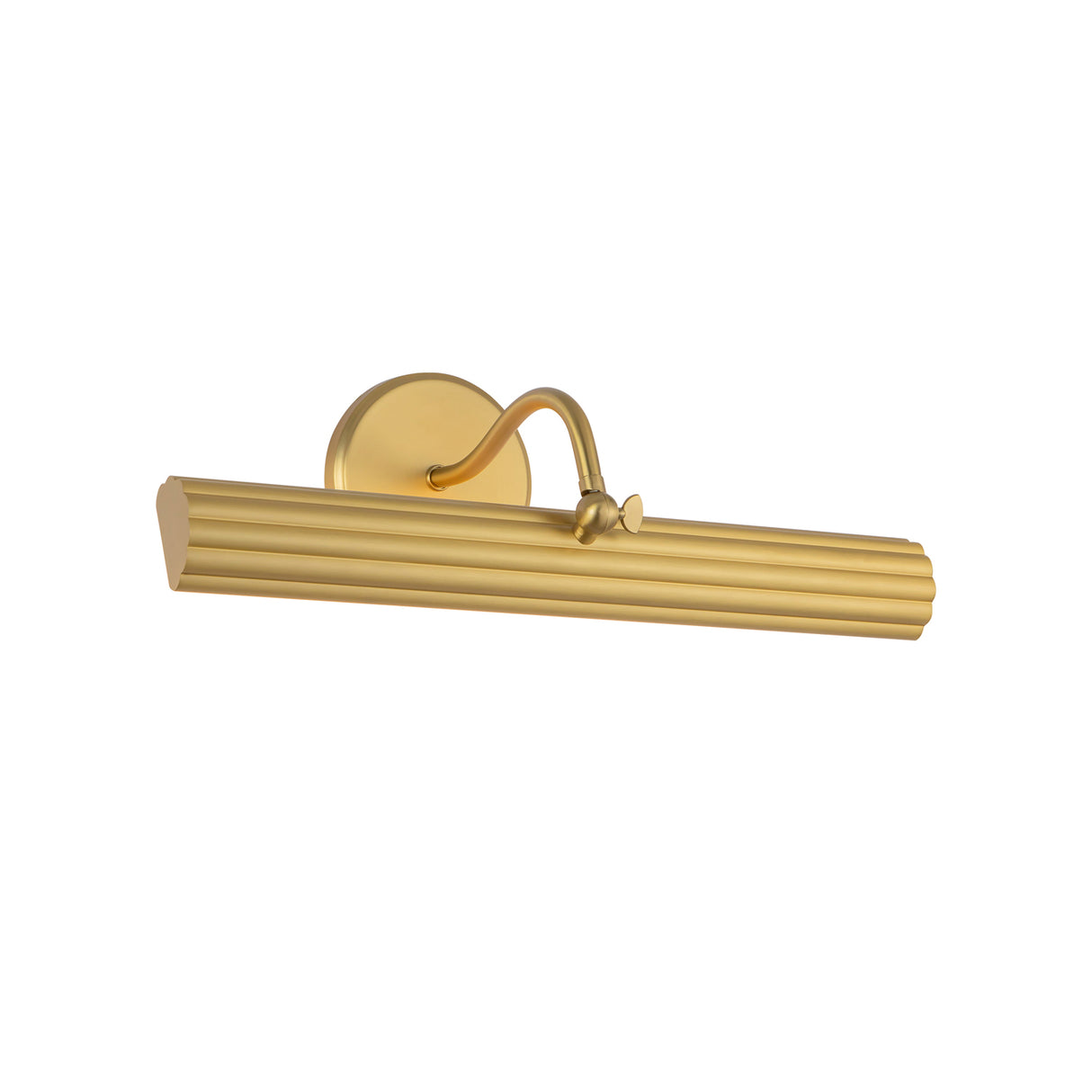 Jacob LED Picture Light 18", Brushed Brass