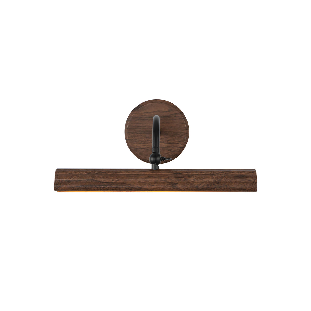 Jacob LED Picture Light 14", Walnut