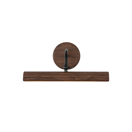 Jacob LED Picture Light 14", Walnut