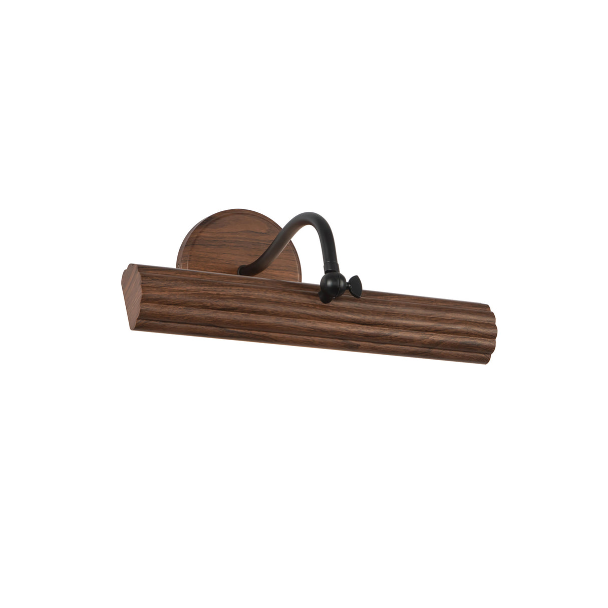Jacob LED Picture Light 14", Walnut