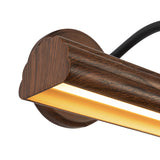 Jacob LED Picture Light 14", Walnut
