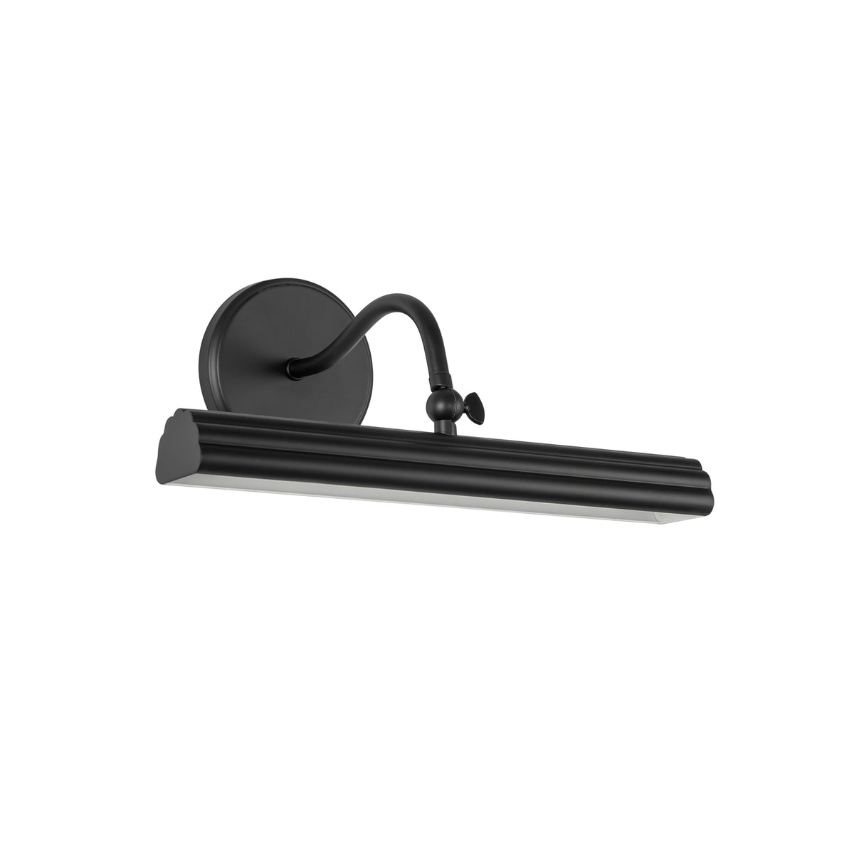 Jacob LED Picture Light 14", Matte Black