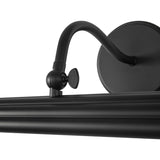 Jacob LED Picture Light 14", Matte Black