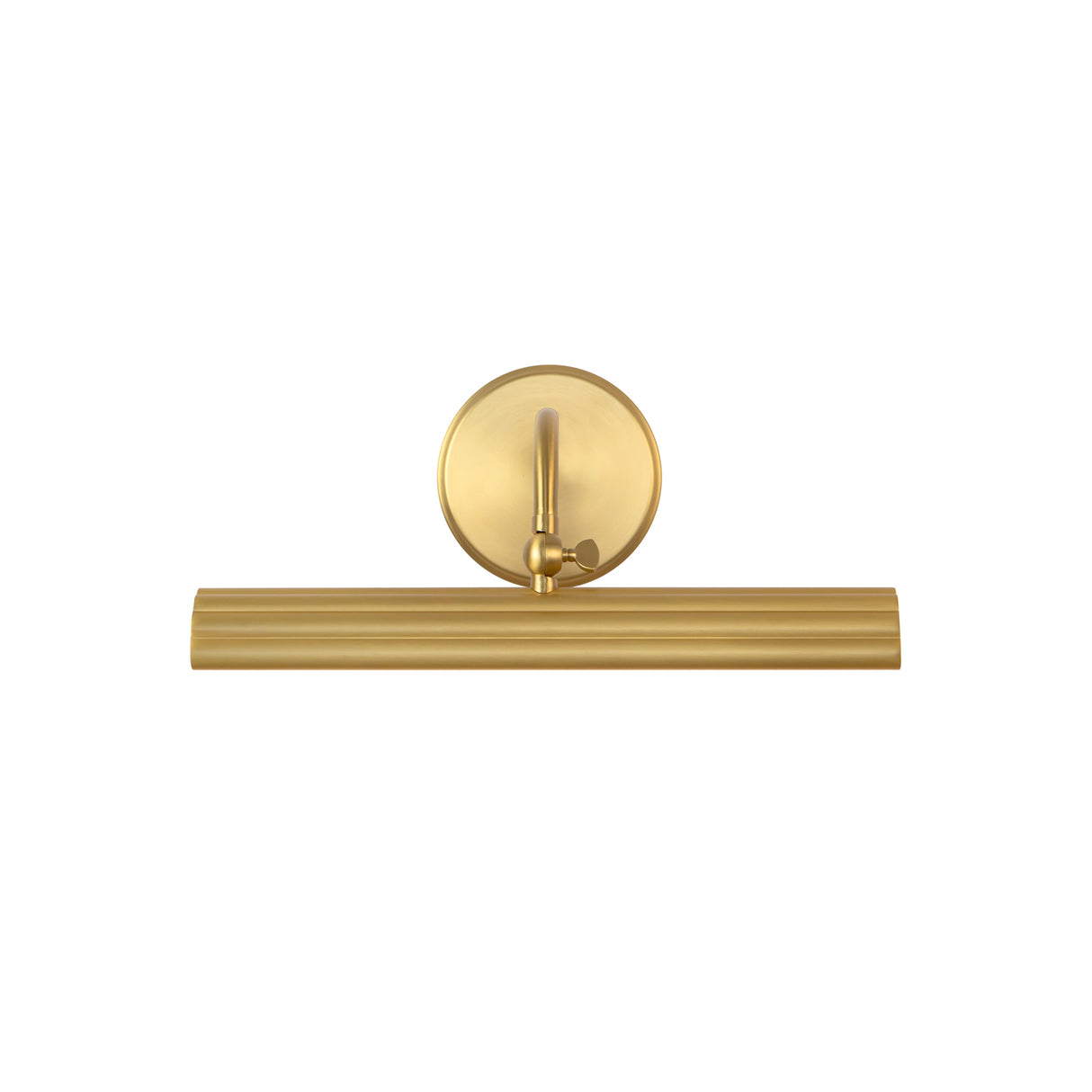 Jacob LED Picture Light 14", Brushed Brass