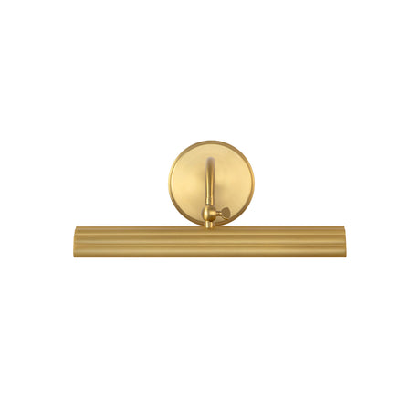 Jacob LED Picture Light 14", Brushed Brass