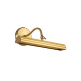 Jacob LED Picture Light 14", Brushed Brass