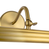 Jacob LED Picture Light 14", Brushed Brass