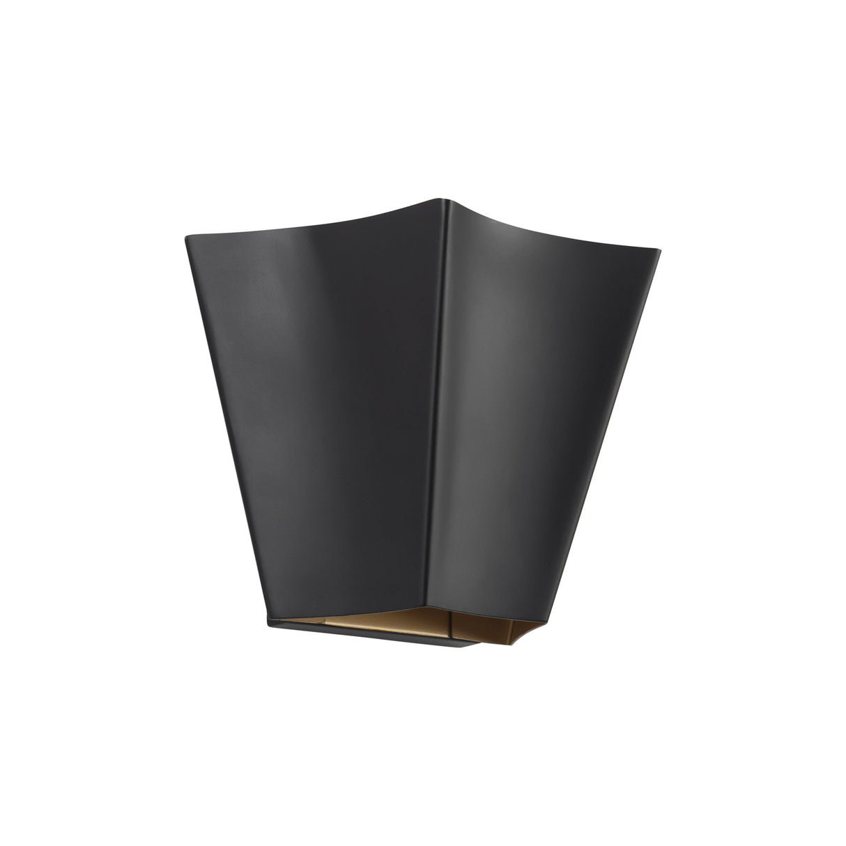 Brex Wall Sconce 7", Matte Black