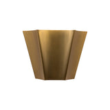Brex Wall Sconce 7", Brushed Brass