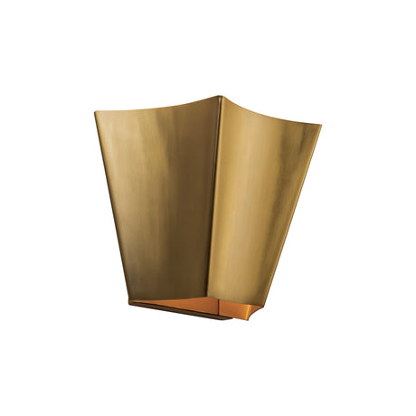 Brex Wall Sconce 7", Brushed Brass