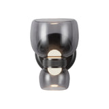 Brann LED Wall Sconce 8", Urban Bronze and Smoke Glass