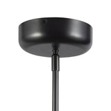 Brann LED Chandelier 36", Urban Bronze and Smoke Glass