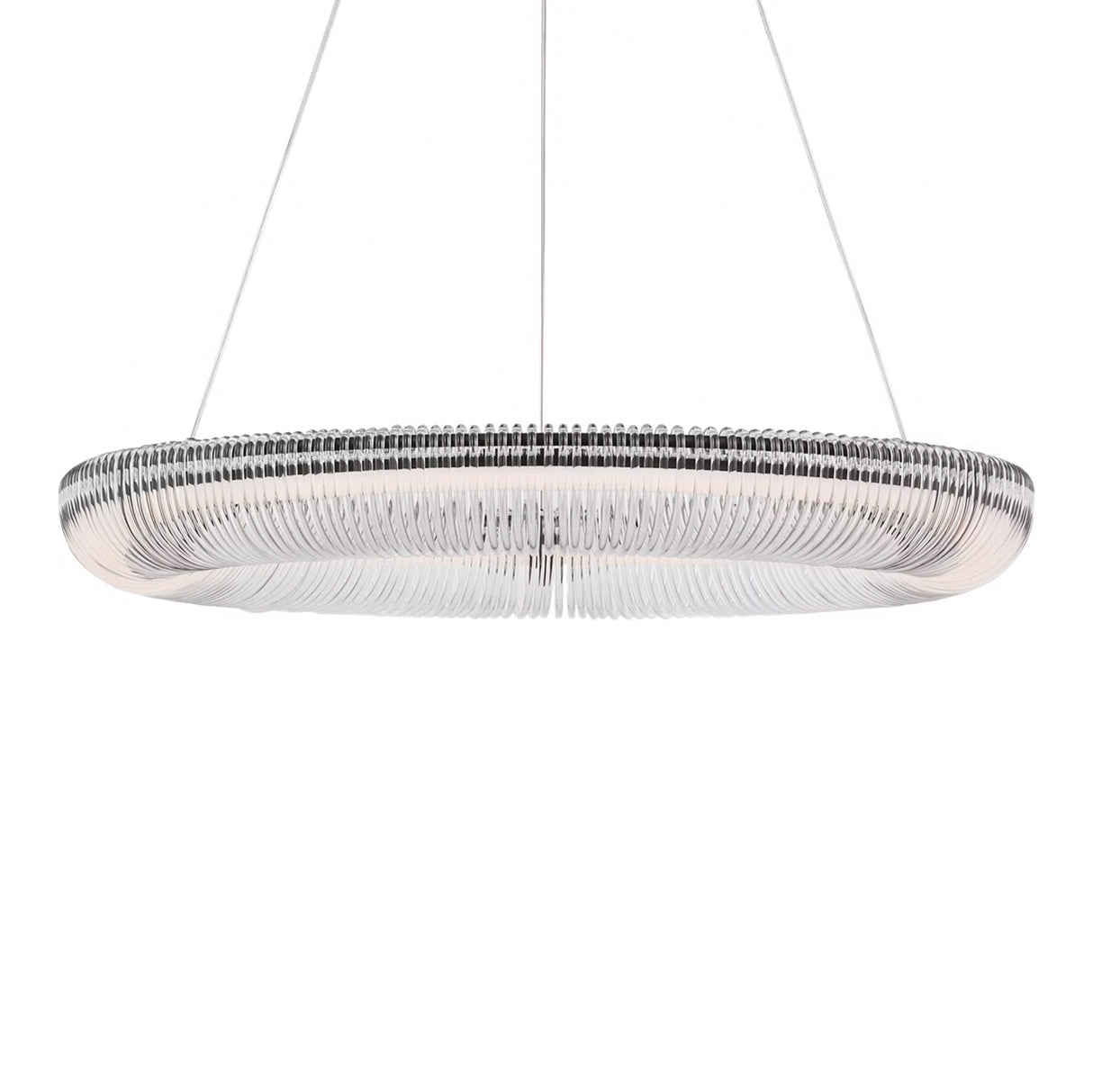 Amir Large LED Chandelier 30", Aged Iron