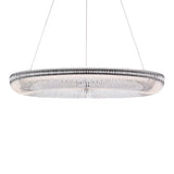 Amir Large LED Chandelier 30", Aged Iron