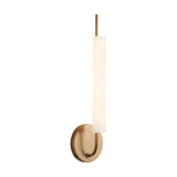 Videl LED Wall Sconce 20", Vintage Brass
