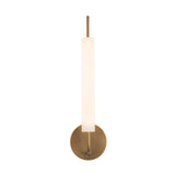 Videl LED Wall Sconce 20", Vintage Brass
