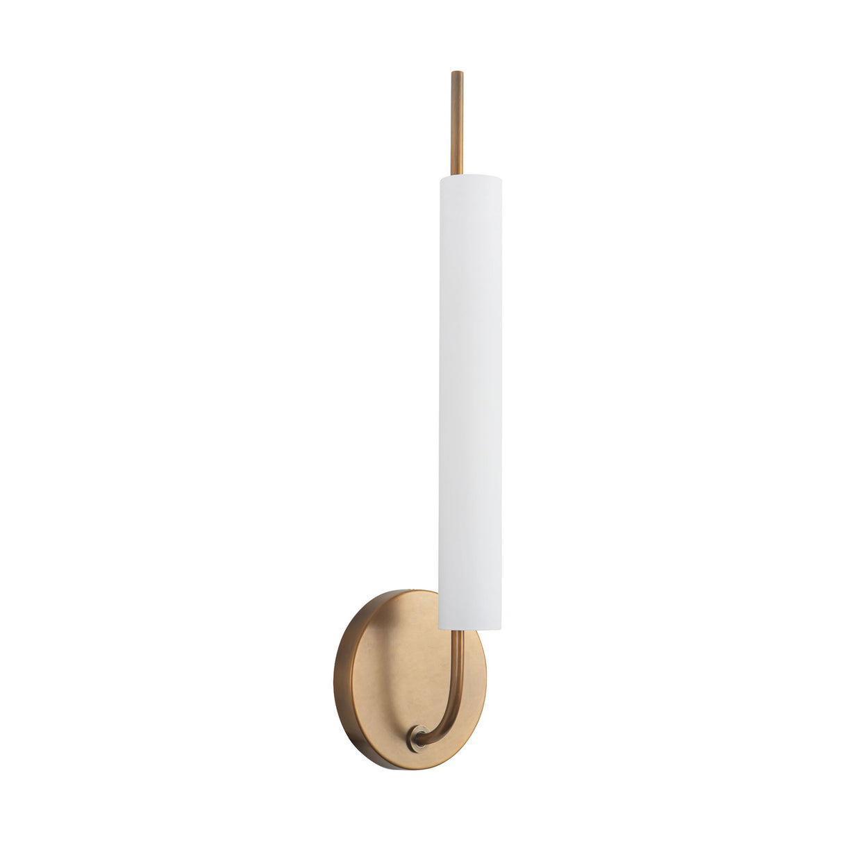 Videl LED Wall Sconce 20", Vintage Brass