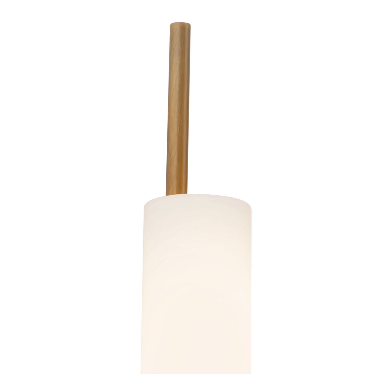 Videl LED Wall Sconce 20", Vintage Brass and Travertine