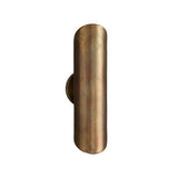 Kitt 2 Light Wall Sconce 16", Oxidized Brass
