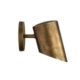 Kitt 1 Light Wall Sconce 8", Oxidized Brass
