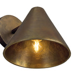 Kate Wall Sconce 8", Oxidized Brass
