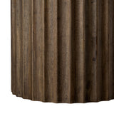 Riverton Medium Pendant 17", Espresso and Matte Brass