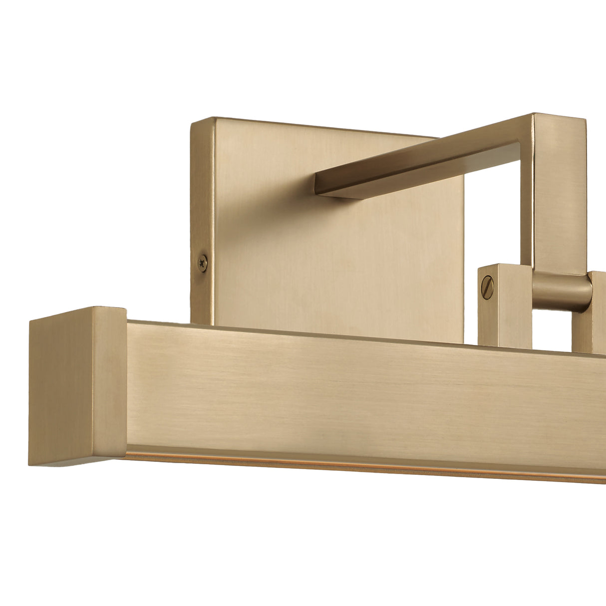 Leopold LED Picture Light 16", Matte Brass