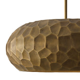 Benicio Pendant 26", Burnished Patina Brass