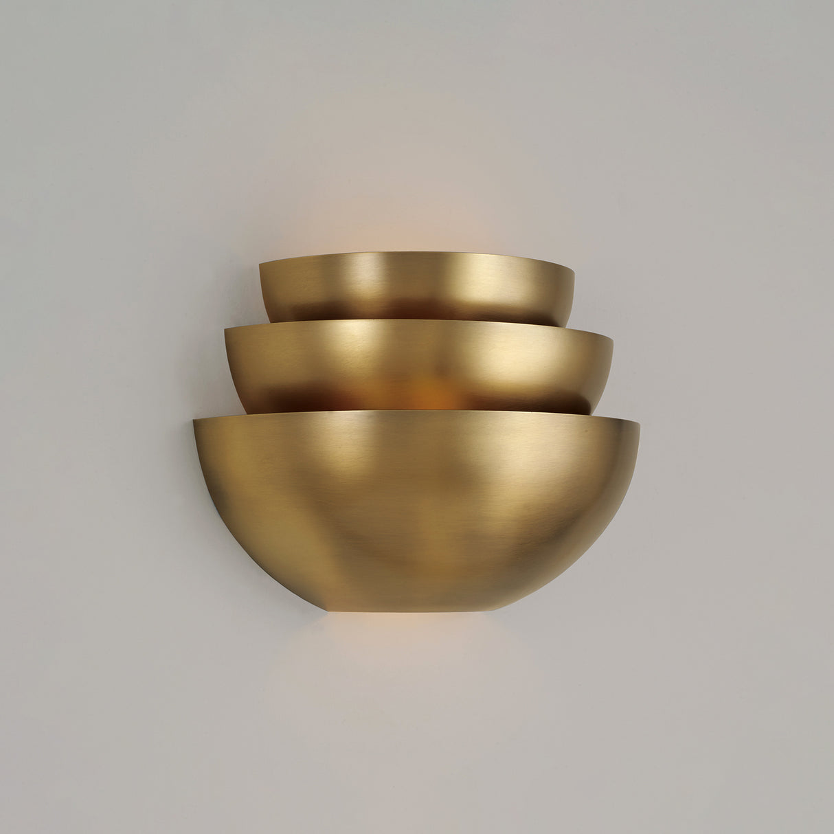 Calix Wall Sconce 11", Aged Brass