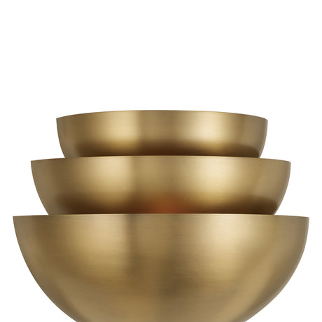 Calix Wall Sconce 11", Aged Brass