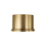 Darrow Small Flush Mount 9", Aged Brass