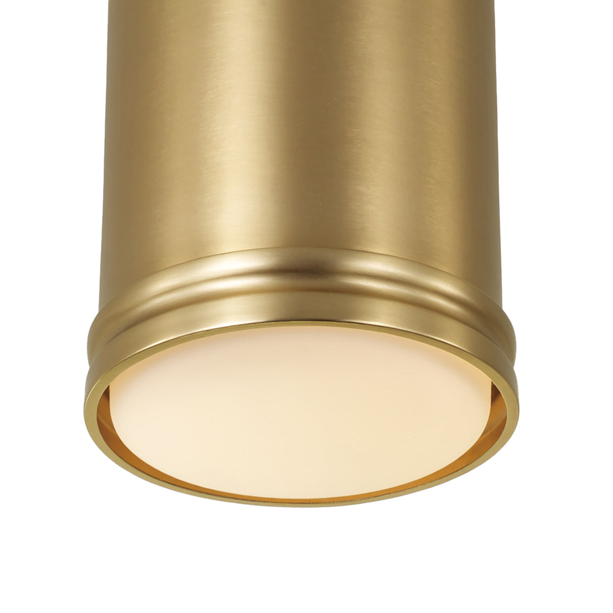 Darrow Extra Small LED Flush Mount 6", Aged Brass